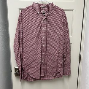 J. Crew-  Checkered button down